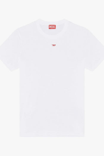 T-shirt Bianco Uomo con ricamo - 4