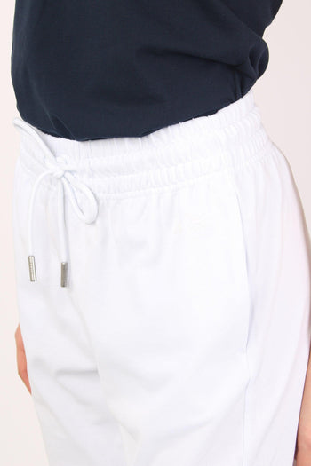 Pantalone Piquet Bianco - 8