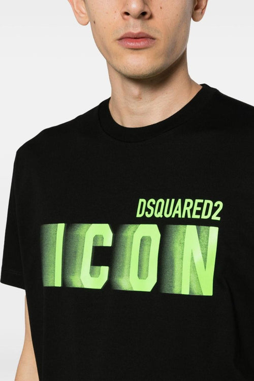 2 T-shirt Nero Uomo ICON - 2
