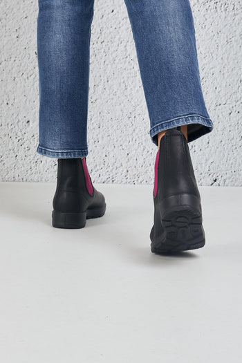 Boot Black Leather Nero Donna - 5