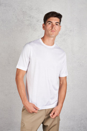 T-shirt Manica Corta Bianco Uomo - 3
