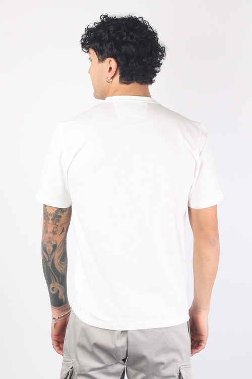 T-shirt Jersey Logo Gauze White - 2