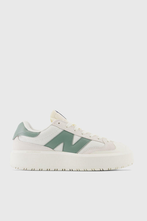 Sneaker CT302 Pelle Bianco/Verde