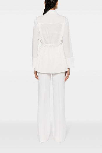 Camicia Bianco Donna con ruches - 4
