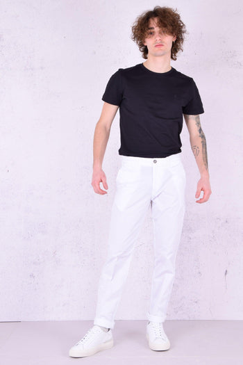 Pantalone Chino Slim Bianco - 3