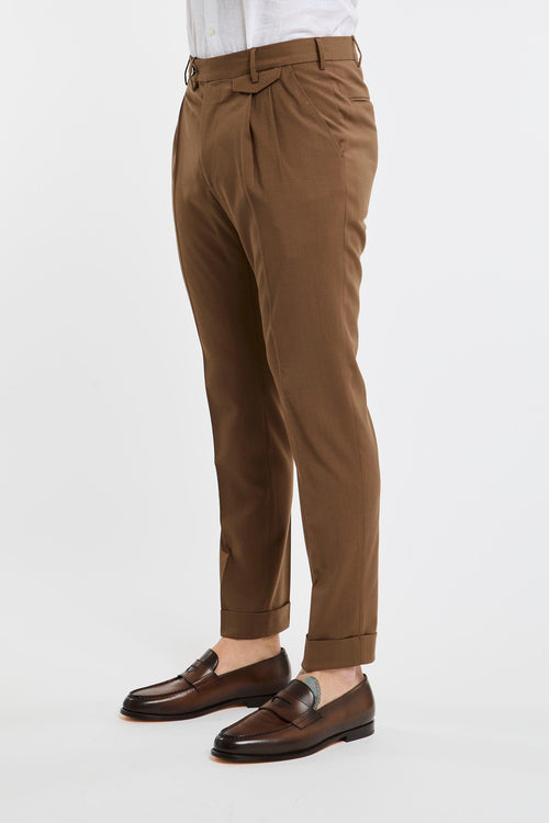 Pantalone Multicolor in Misto Lana - 1