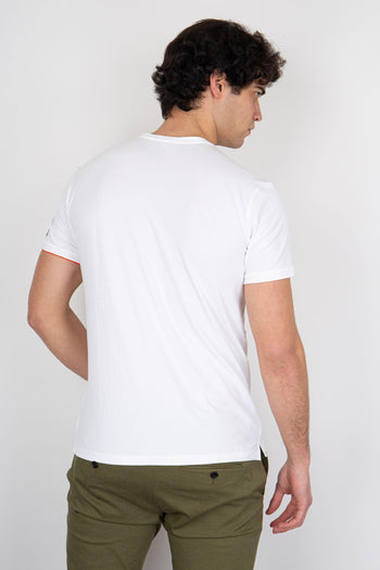 T-shirt Shirty Macro Bianco Uomo - 4