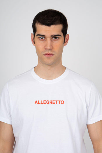 T-shirt Allegretto Cotone Bianco - 5