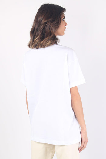 T-shirt Cascata Pailettes Bianco - 6