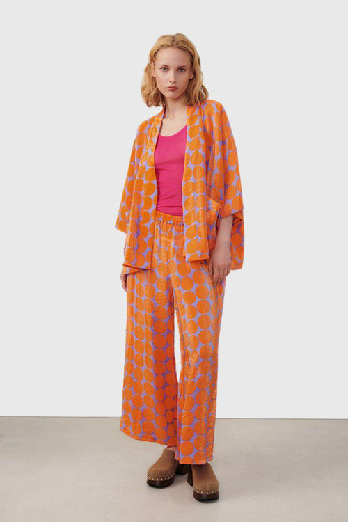 Kimono Scarow Arancio Donna - 2