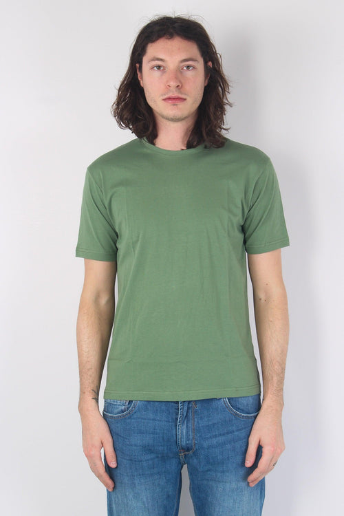 T-shirt Basica Girocollo Green