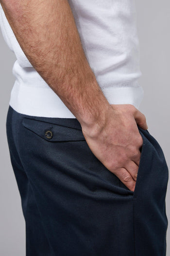 Pantalone 1 Pence Blu Uomo - 3