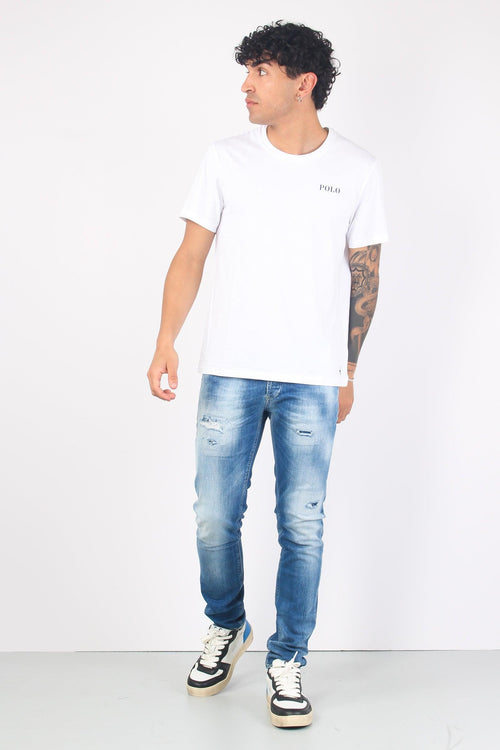 T-shirt Cotone Underwear White - 1
