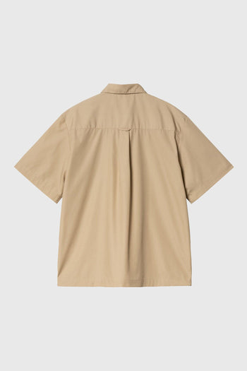 Wip S/s Craft Shirt Beige Uomo - 5