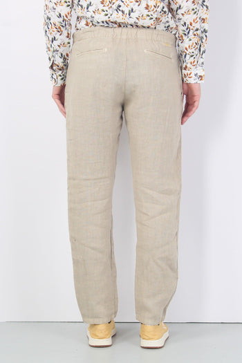 Pantalone Coulisse Relaxed Sabbia - 3