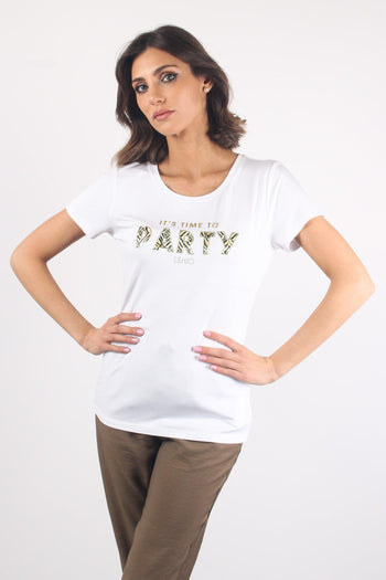 T-shirt Basica Mc Bianco/party - 4