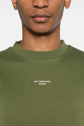 T-shirt Verde Uomo con stampa - 3