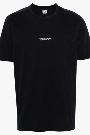 T-Shirt Cotone Blu con logo classico - 5