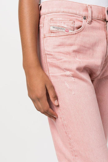 Jeans Pattern Donna Crop Gamba Dritta - 4