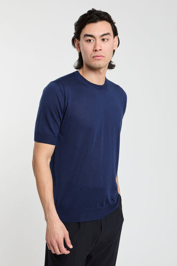 T-shirt in cashmere e seta - 4