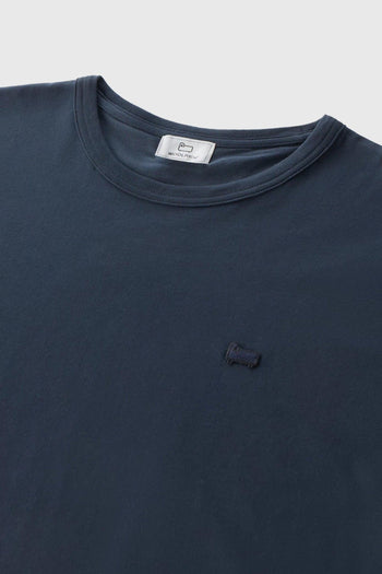T-shirt Sheep In Puro Cotone Blu Uomo - 5