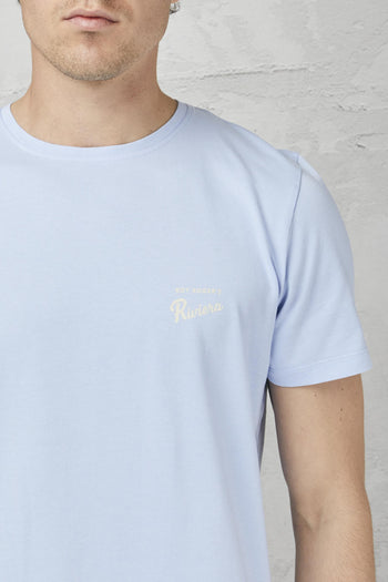T-shirt Riviera logo in jersey - 4