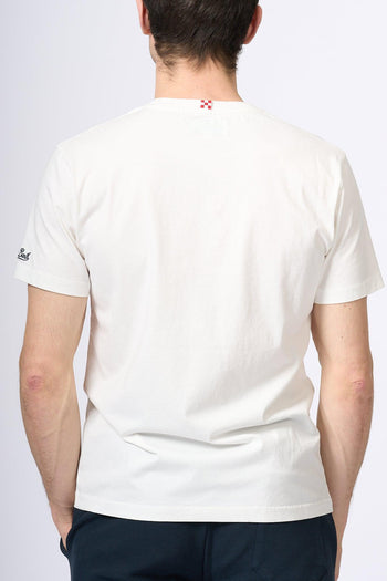 Saint Barth T-shirt Padel Club Bianco Uomo - 4