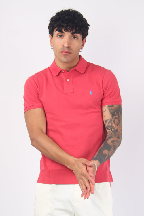 Polo Slim Fit Piquet Nantucket Red - 2