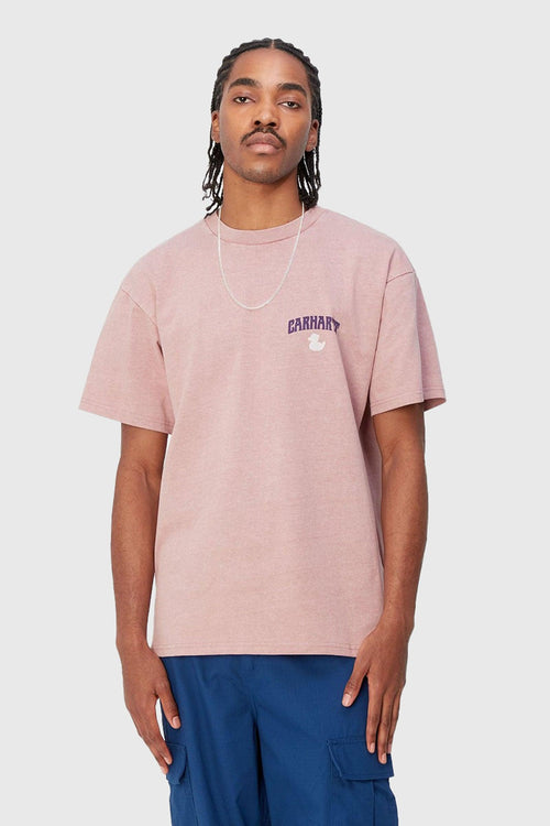 Wip T-shirt Short Sleeve Duckin' Rosa Antico Uomo - 1