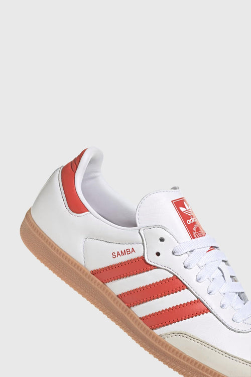 Sneaker Samba Og Bianco/rosso Donna - 2