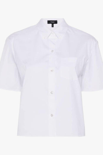 Camicia Bianco Donna Crop - 5