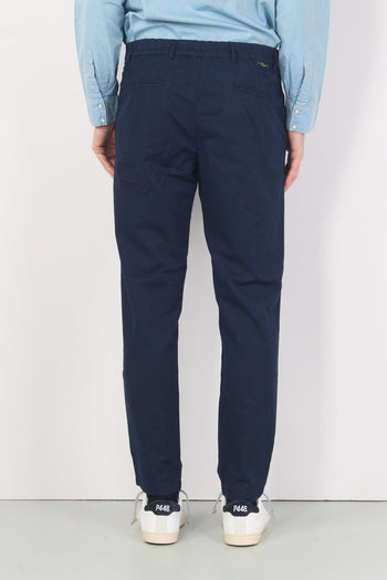 Pantalone Chino Pence Blu - 3