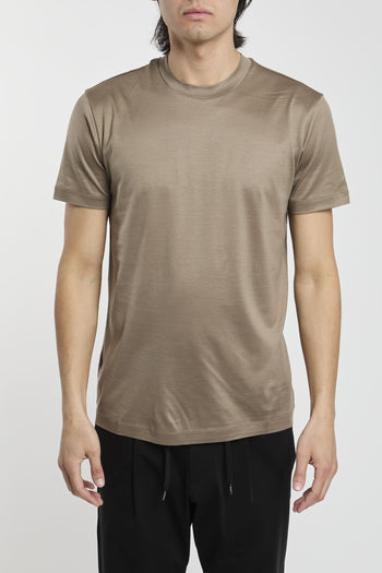 T-shirt in misto lyocell e cotone - 5
