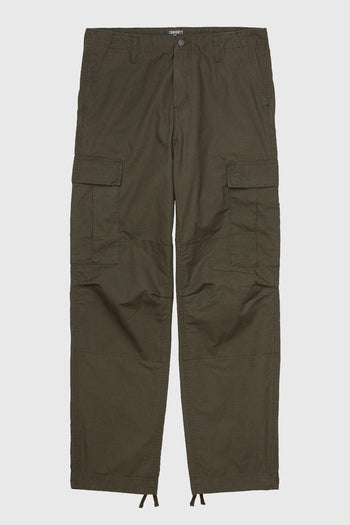Wip Pantalone Regular Cargo Verde Militare - 7