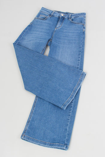 Jeans Parfait Cropped Denim Chiaro - 6