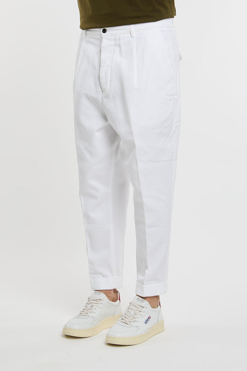 Pantalone Adam 100% CO Bianco - 2