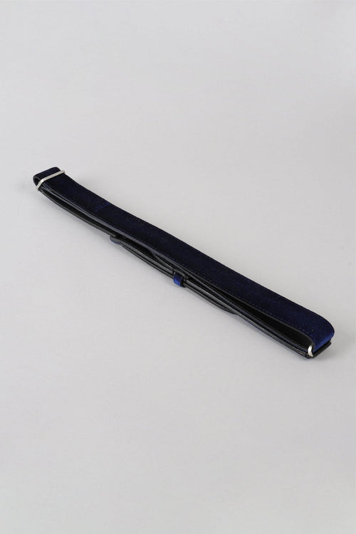 Cintura Nobuckle Velvet Blu Uomo - 2