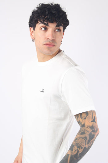 T-shirt Jersey Logo Gauze White - 7