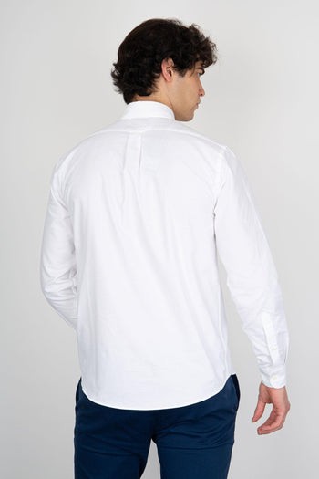 Camicia Whaleback Bianco Uomo - 4