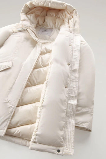 Arctic Parka Luxury Bianco Donna - 7
