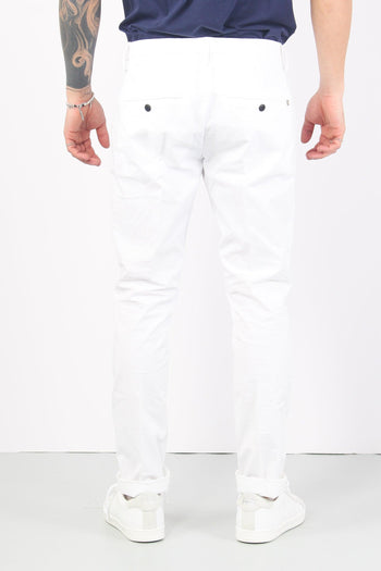 Gaubert Pantalone Chino Bianco - 3