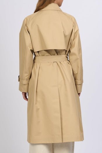 Weekend Trench Canasta Midi Miele Donna - 4
