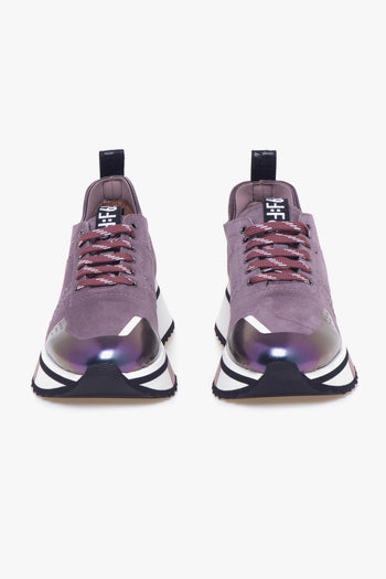 Sneaker F65 in camoscio - 5