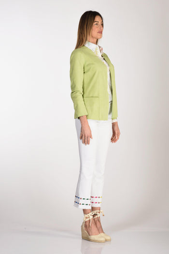 Giacca Verde Lime Donna - 4