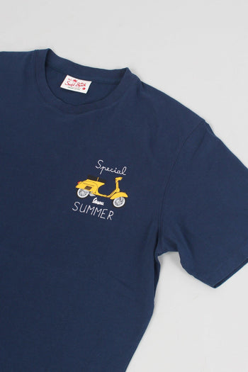 T-shirt Special Summer Blu Navy - 5