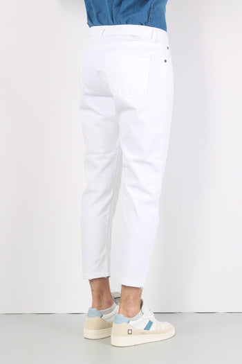 Pantalone Cropped Bianco - 4