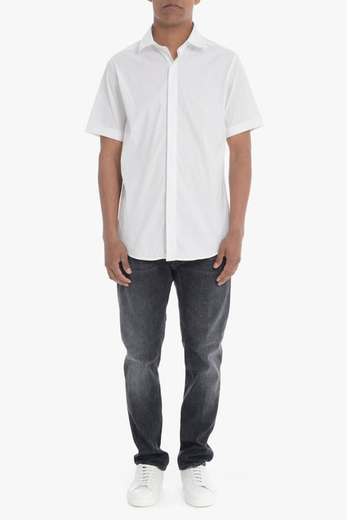 Camicia Bianco Uomo classica - 1