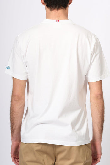Saint Barth T-shirt Mare Dentro Bianco Uomo - 4