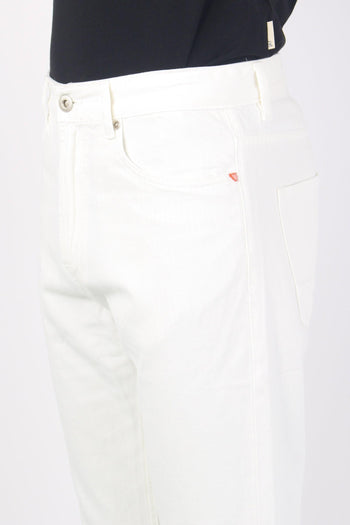 Jeans 5 Tasche Pulito White - 6
