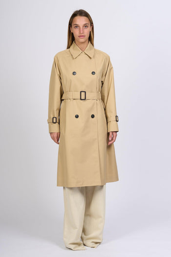Weekend Trench Canasta Midi Miele Donna - 6